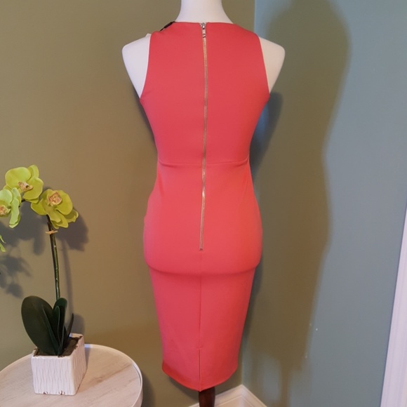 ASOS Lipsy Keyhole Front Bodycon Dress - Picture 7 of 8